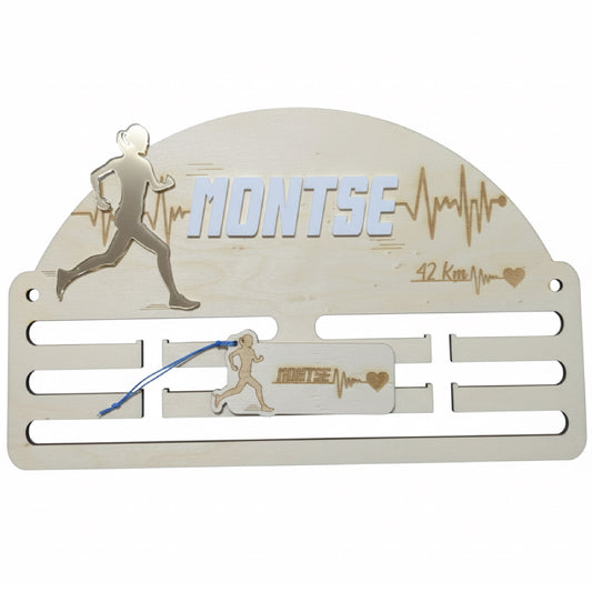 Medallero Running Chica Personalizado