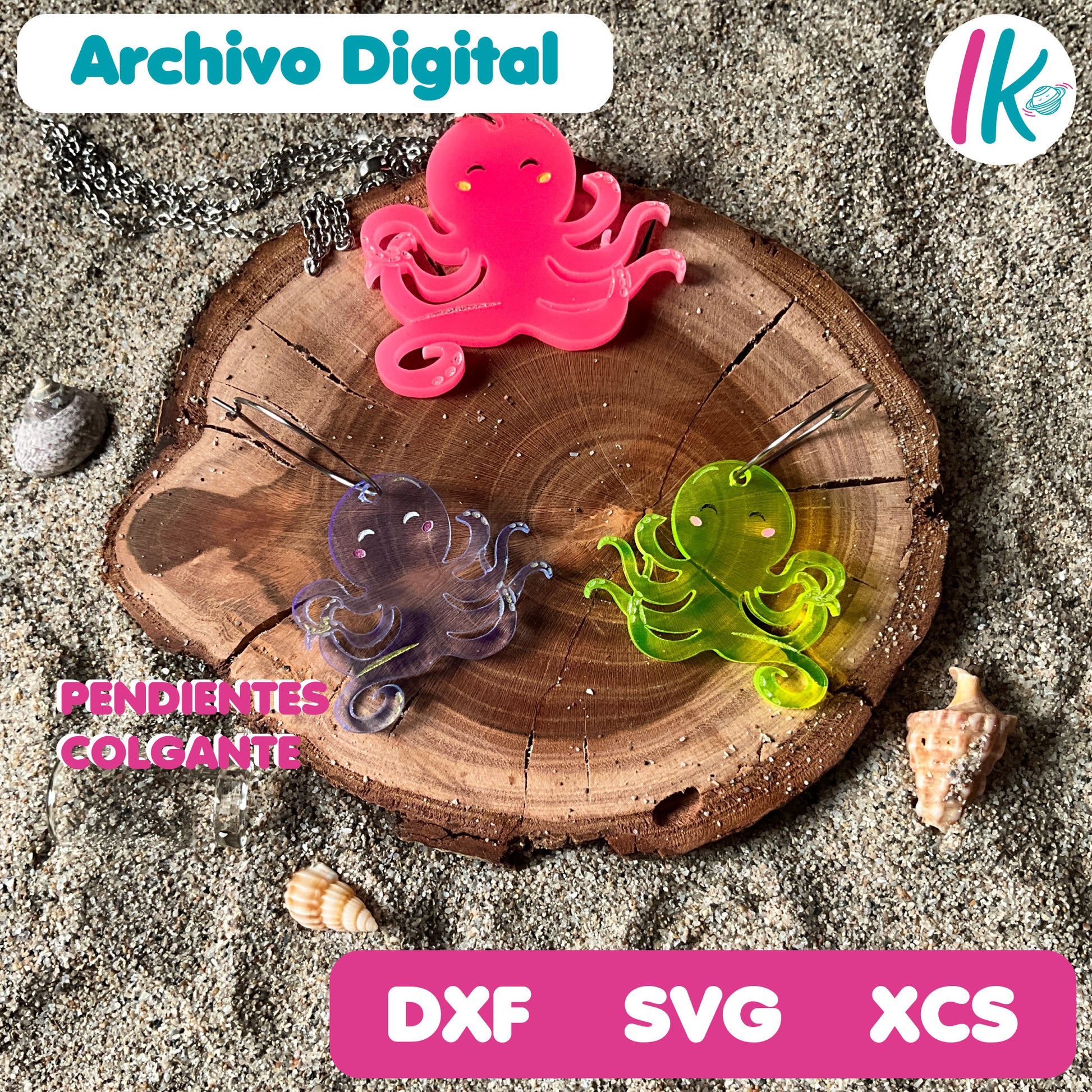 Pendientes acrílico pulpos svg, pendientes pulpos acrílico xcs, archivos digitales de pendientes acrílico, archivos digitales colgantes acrílico, archivos digitales corte láser acrílico, archivos digitales corte láser pendientes y colgantes acrílico, archivos corte láser svg-xcs, archivos corte láser xtool, xtool corte acrílico para pendientes y colgantes, xtool laser cut files,