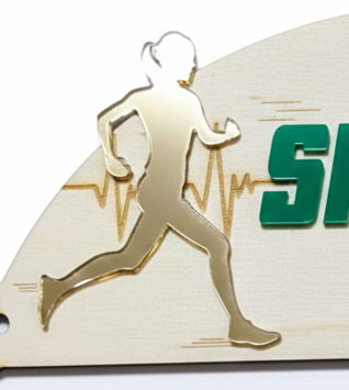 Medallero Running Chica Personalizado