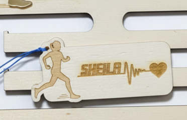 Medallero Running Chica Personalizado