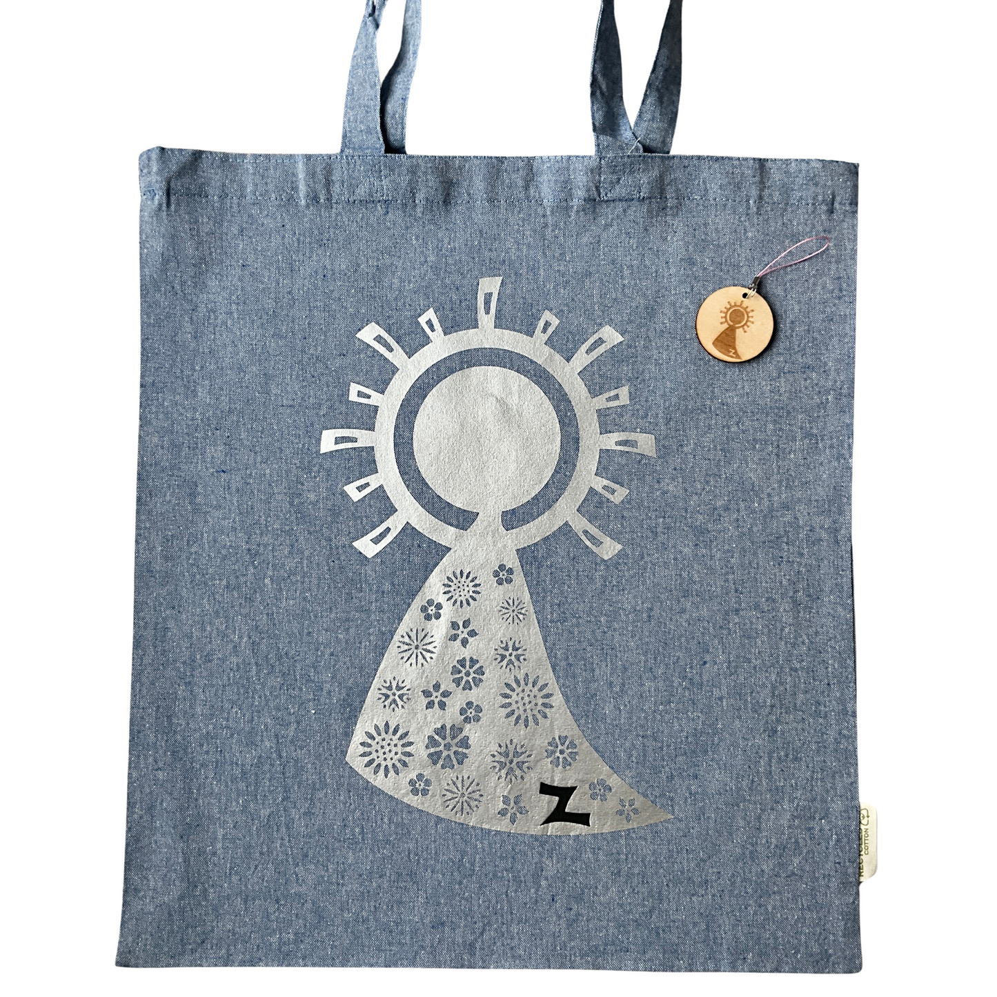 Tote Bag Virgen del Pilar personalizada con Nombre