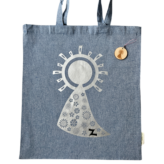 Tote Bag Virgen del Pilar personalizada con Nombre