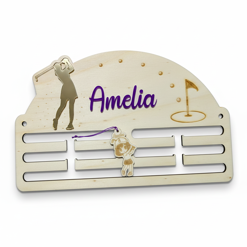 Medallero Golf Personalizado