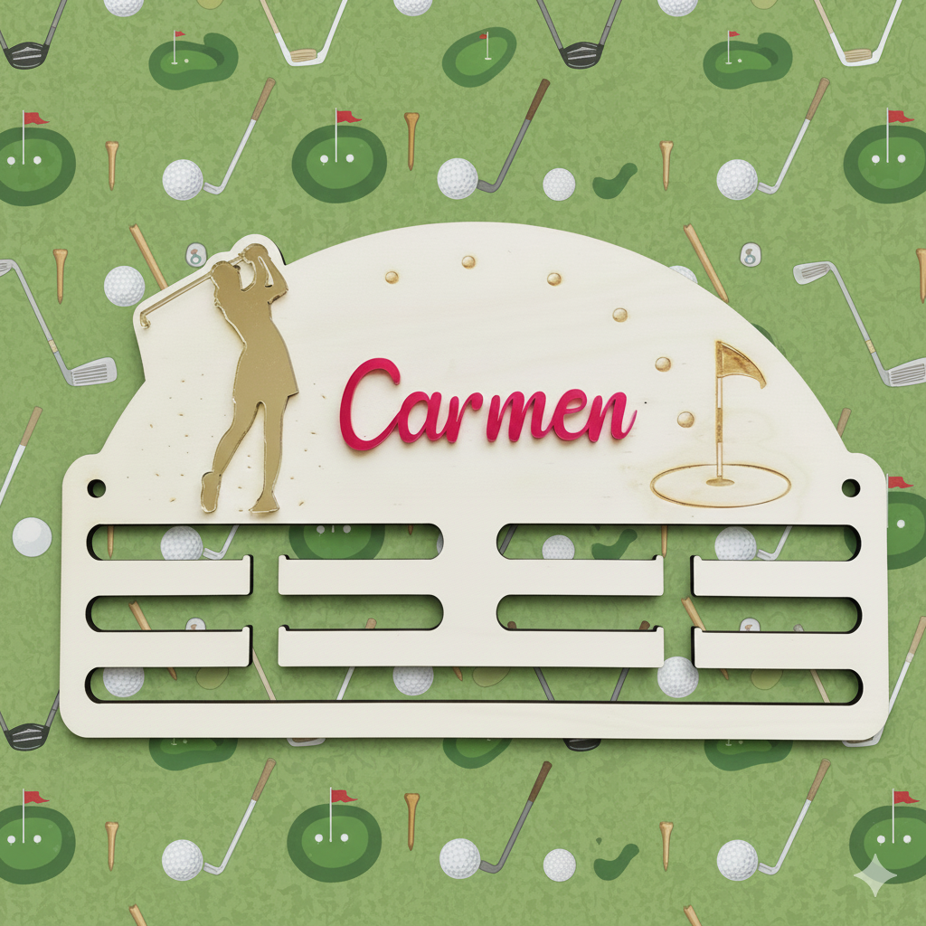 Medallero Golf Personalizado