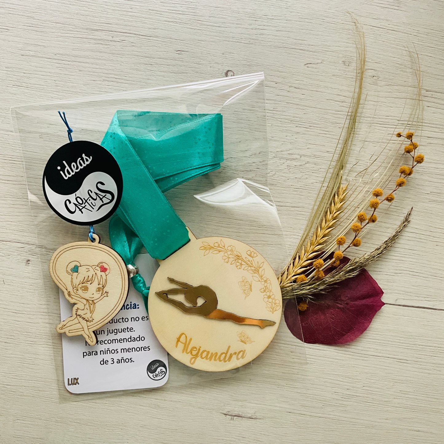 Medalla Gimnasia personalizada