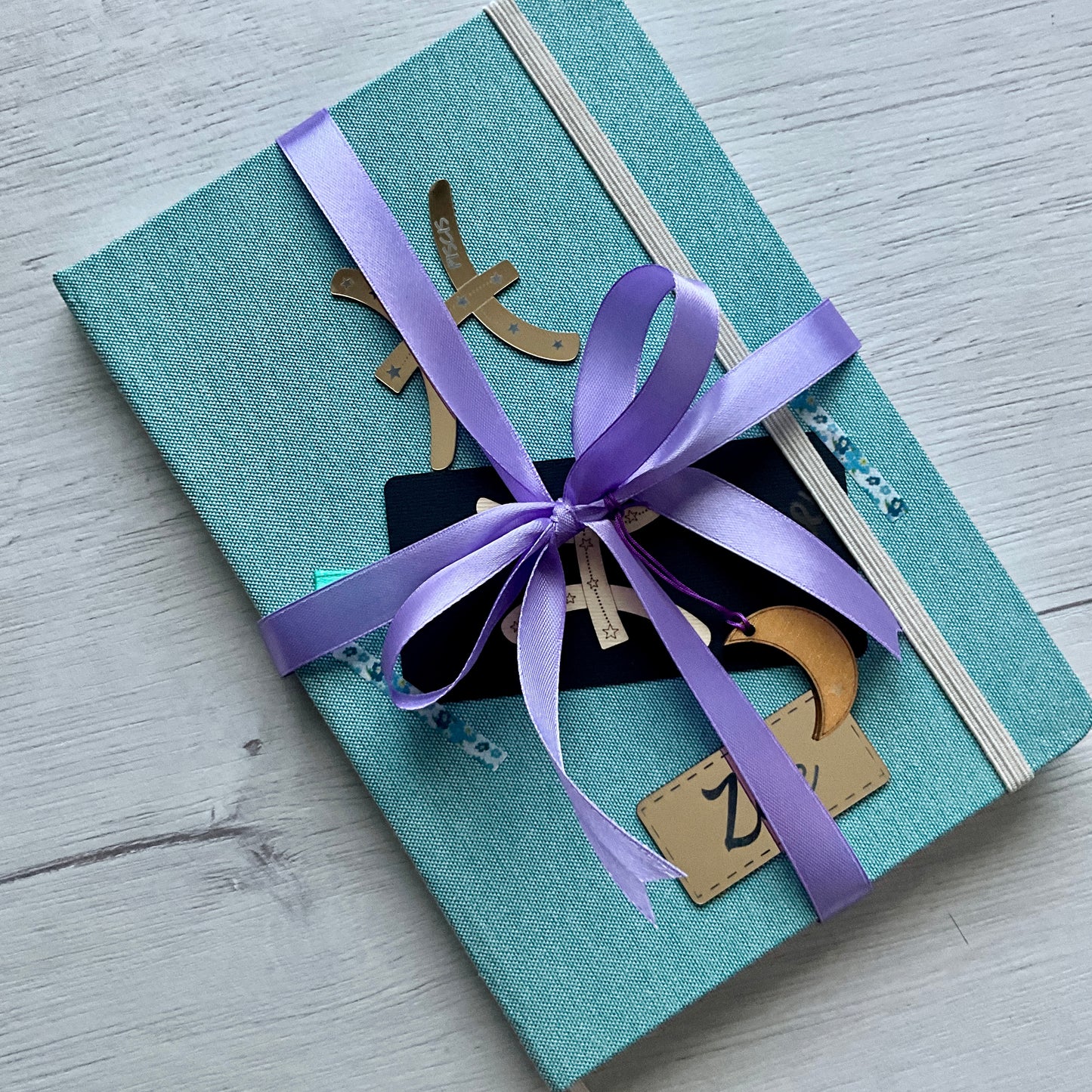 Libreta A5 personalizada Nombre + Signo Zodíaco