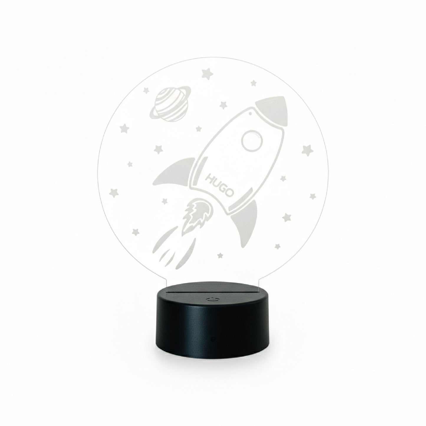 Lámpara Led Espacio + Nombre