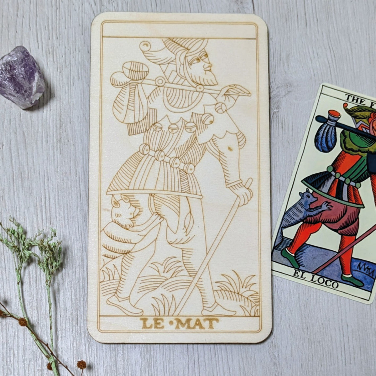 Carta Tarot El Loco