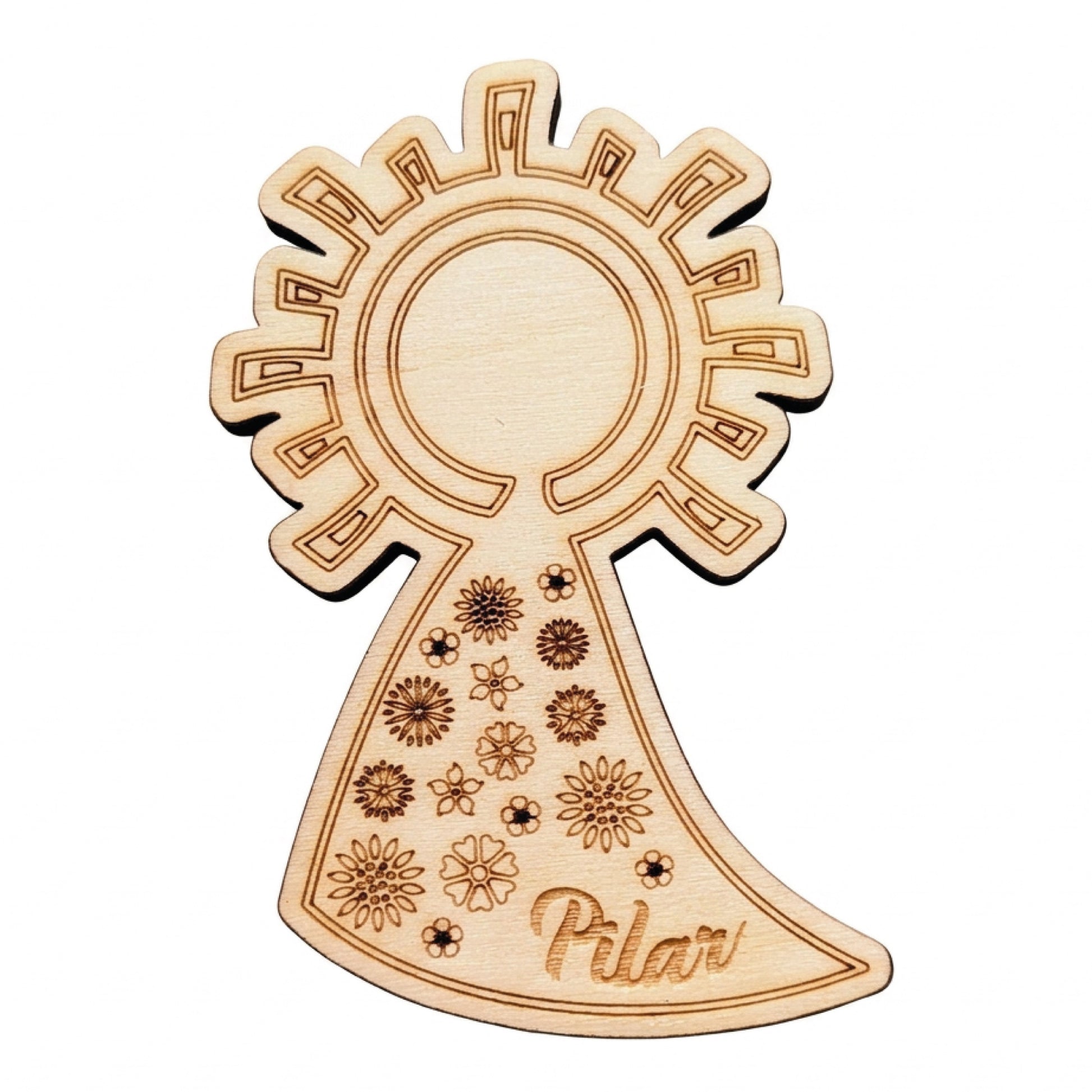 Marcasitios Virgen del Pilar para bodas, marcasitios virgen del pilar para celebraciones, marcasitios virgen del pilar para comuniones, marcasitios originales, marcasitios virgen del pilar para bautizos,