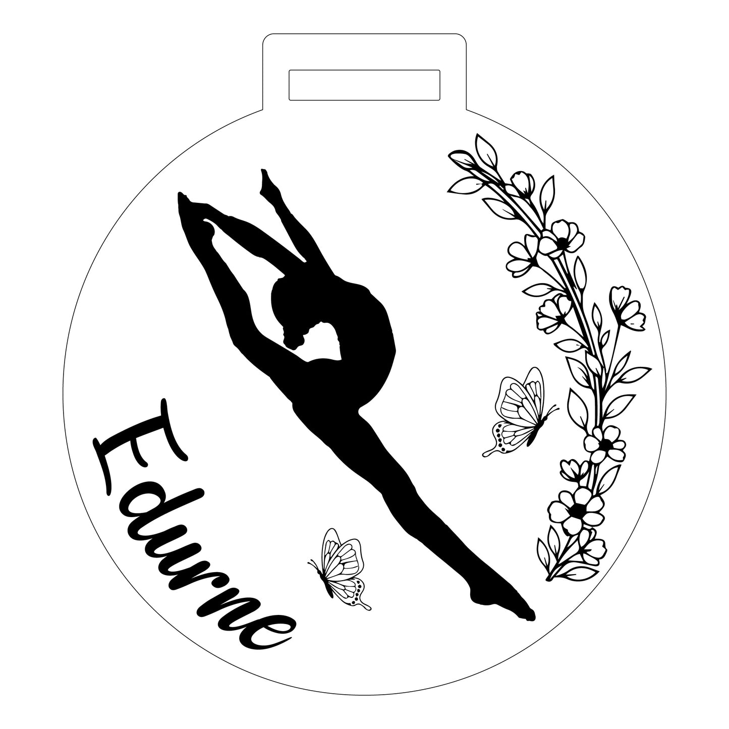 Medalla Gimnasia personalizada
