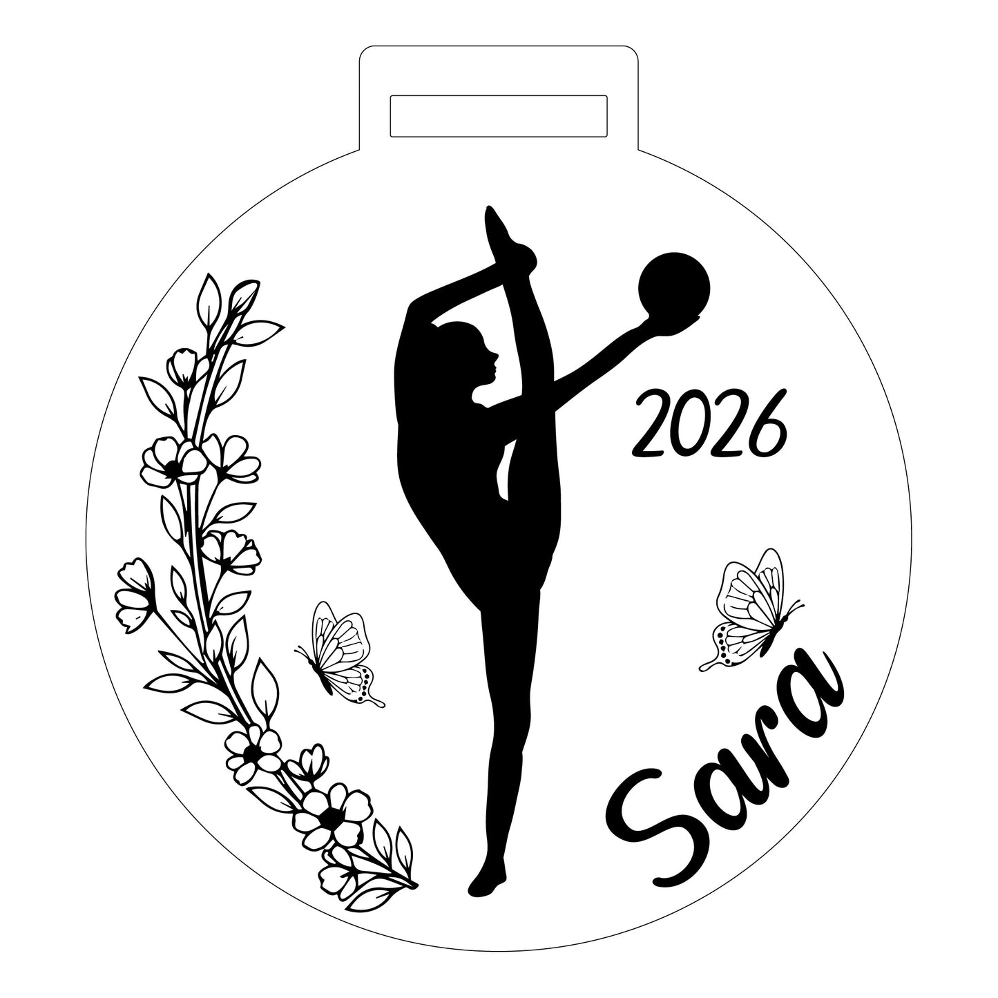 Medalla Gimnasia personalizada