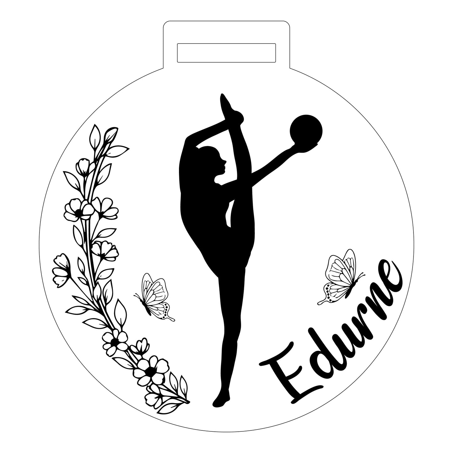 Medalla Gimnasia personalizada