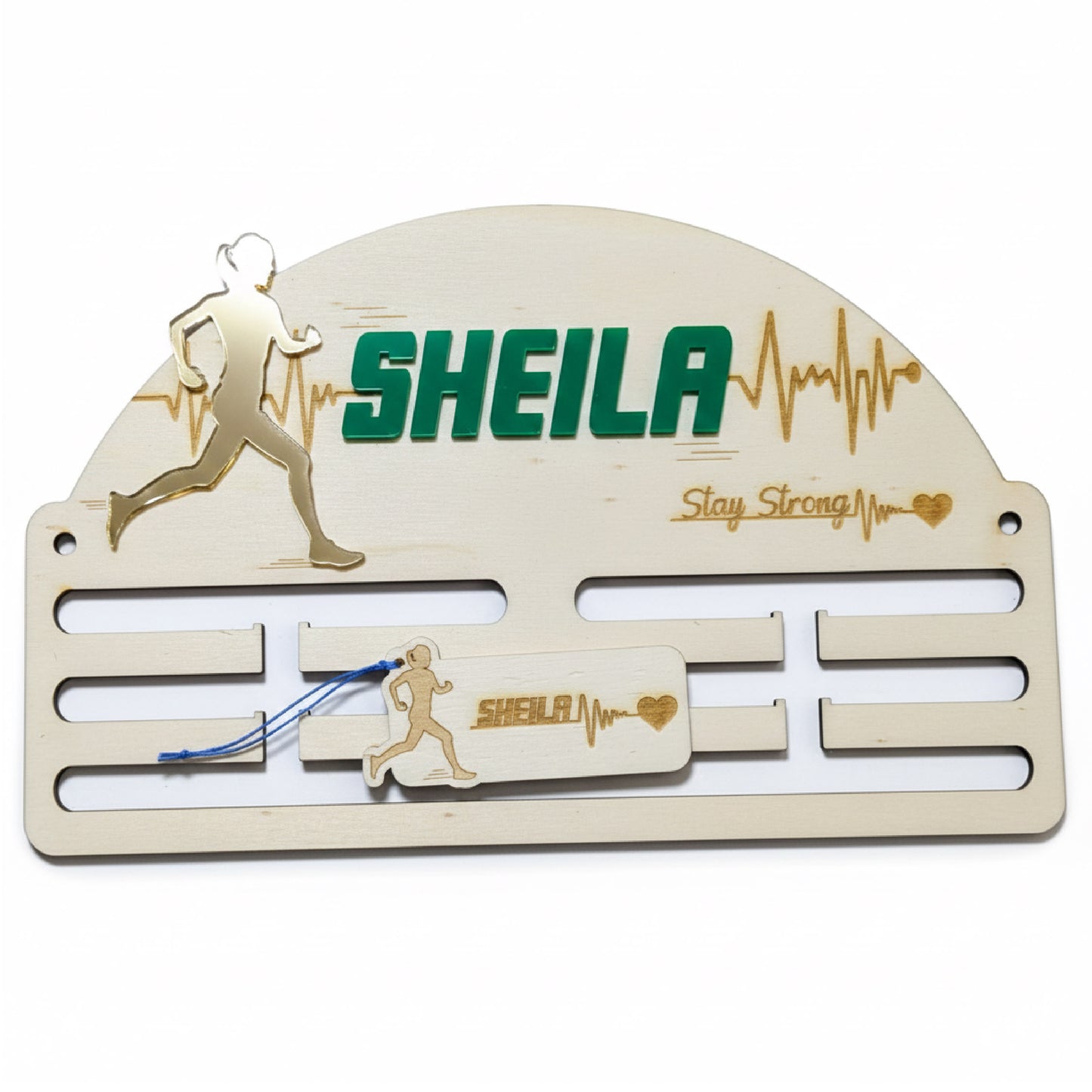 Medallero Running Chica Personalizado