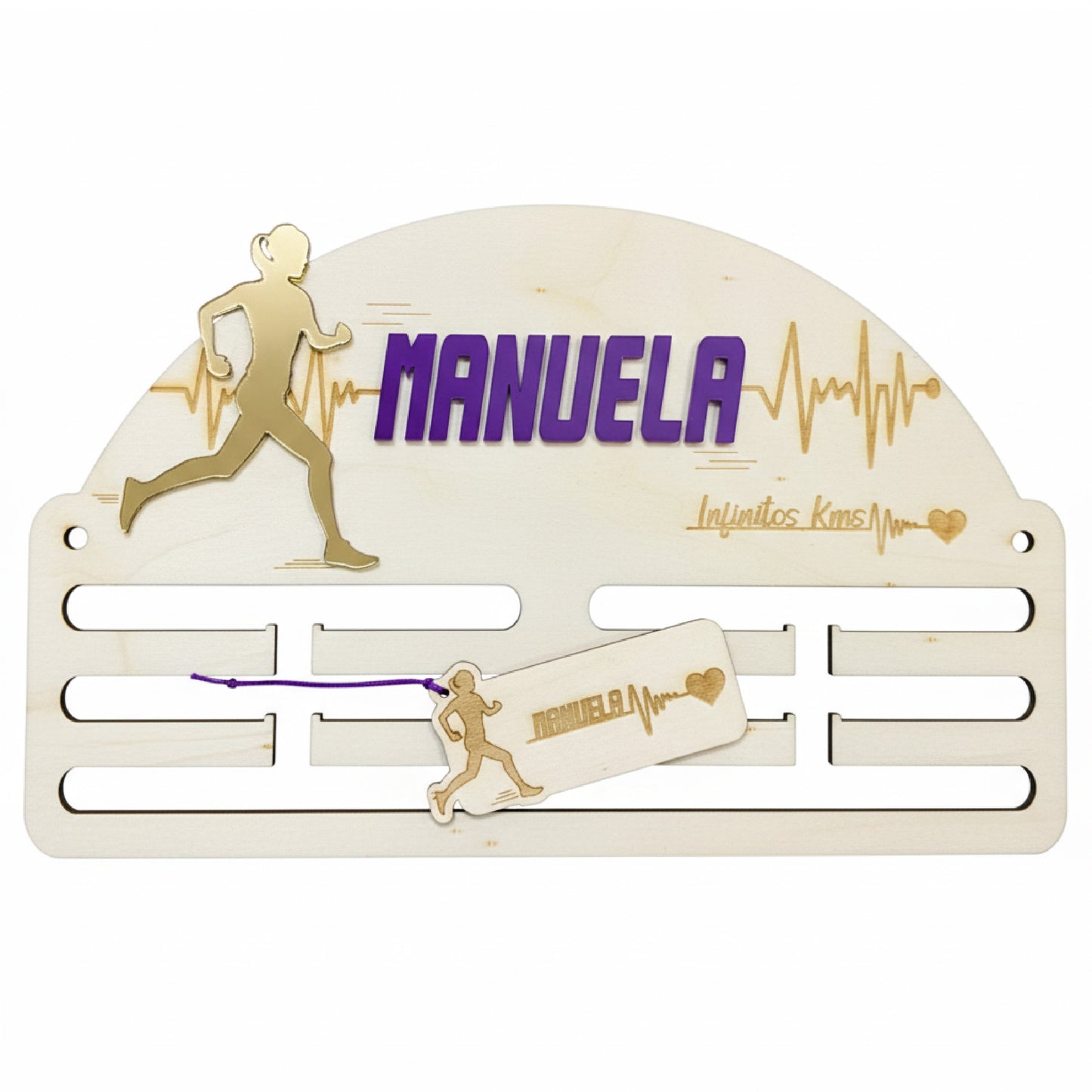 Medallero Running Chica Personalizado