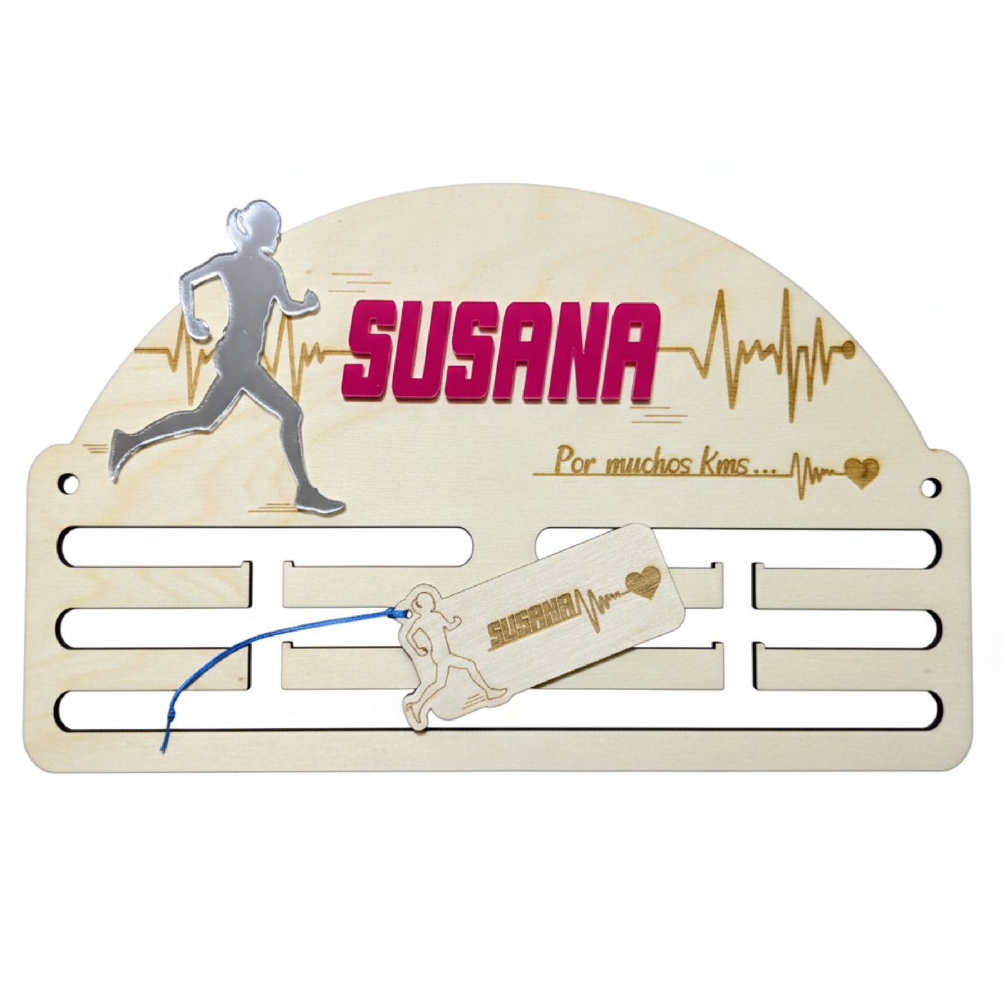 Medallero Running Chica Personalizado