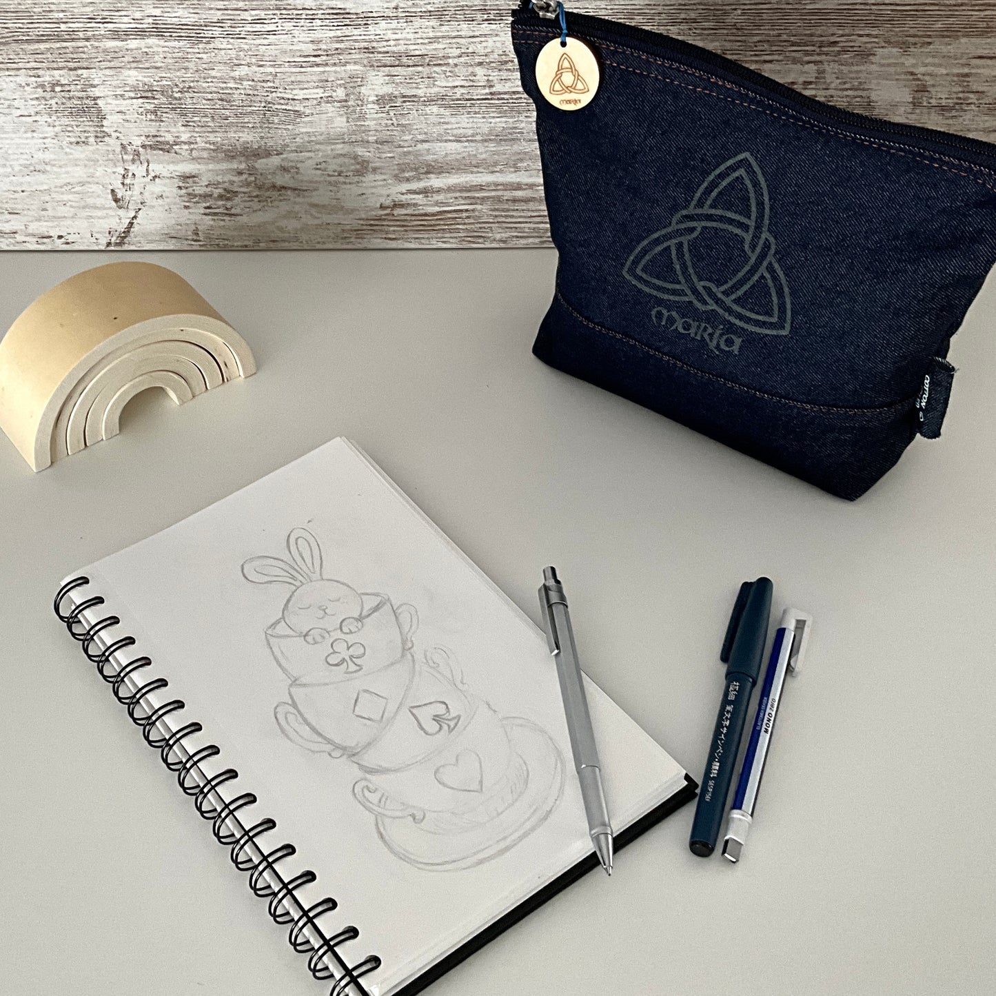 Neceser Triqueta personalizado con Nombre