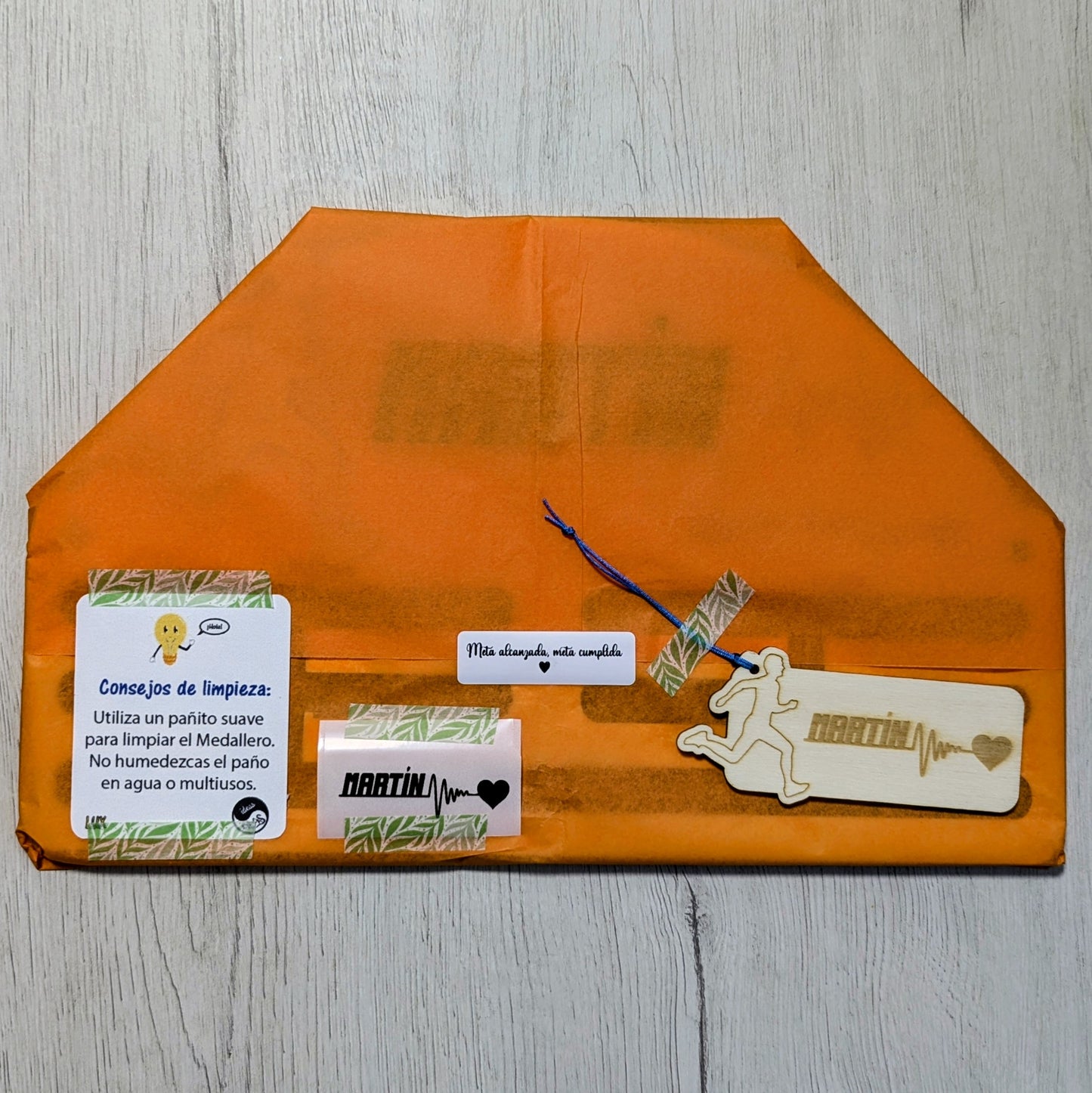 Medallero Running Chico Personalizado